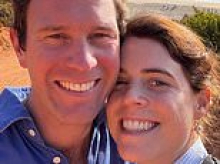 Princess Eugenie shares happy family photos to celebrate husband Jack Brooksbank's birthday in first post since her shamed father Andrew's arrest