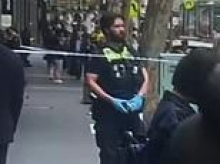 Brazen daylight stabbing in Melbourne's CBD leaves man with life-threatening injuries