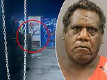 Inside Jefferson Lewis' squalid hideout and the chilling message scrawled on the wall - as he's charged with murdering five-year-old Kumanjayi Little Baby