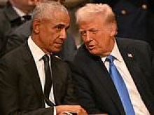Obama confesses Trump has caused 'tension' in his marriage after Michelle issues dramatic plea