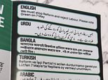 Green Party prints 'sectarian' leaflets campaigning in six different languages ahead of local elections
