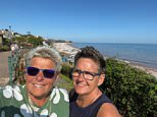 Somerset couple reveal how they bought a caravan and now holiday 240 nights a year for just £3.60 per person - and get access to a private beach