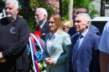 PRVI PUT ODATA POČAST RUSKIM I SRPSKIM VOJNICIMA U KALUĐERICI: Ministarka Đurđević Stamenkovski najavila rekonstrukciju spomen-obeležja
