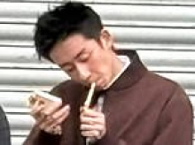 Snooker's throwback champion! Wu Yize spotted taking cigarette break in CRUCIAL moment of Crucible triumph - with Chinese star, 22, going on to become game's second-youngest winner