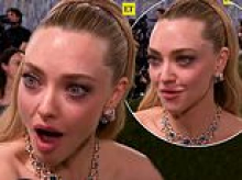 Amanda Seyfried leaves fans concerned as she looks close to tears on the red carpet at the Met Gala