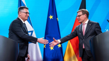 Deutschland und Israel: Deutschland und Israel demonstrieren Einigkeit in Iran-Frage