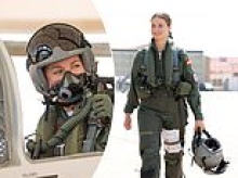 Princess Leonor takes flight! Spain's future Queen beams after flying an F5 fighter jet for the first time
