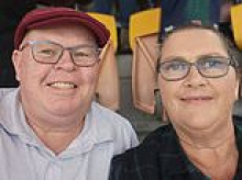 Tragedy as nurse is killed in head-on crash with allegedly stolen ute just days after celebrating her 21st wedding anniversary - as the driver is found hiding in a TOILET BLOCK