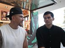 Controversial US influencer Sneako who once praised Hitler hangs out with NRL star as outrage grows over his visit to Australia