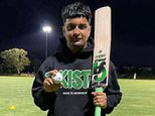 Pictured: Promising young cricketer who died when blue Audi he was riding in plunged off a weir in national park