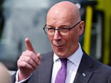 SNP on track to fall short of John Swinney's target of a majority, new poll reveals