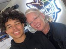 Midwest teenager fulfills lifelong promise to bring his glamorous Icelandic GRANNY to school prom