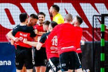 Dramatična prva zmaga Slovana; Celje kljub nihanjem povedlo v polfinalu