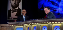 Stephen Colbert: US-Moderator als Präsident? Barack Obama hat schon schlechtere Kandidaten gesehen