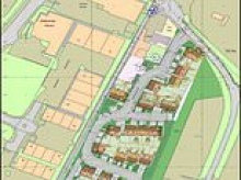 Residents' fury over plan to build 54 homes and a sewage plant below people's windows - and they are even angry at the new postcode