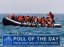POLL OF THE DAY: Should French police use knives to deflate migrant boats bound for England?