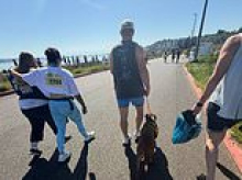 Disaster after shelter put 'adopt me' vest on violent pit bull and took it to crowded marathon with vulnerable animals
