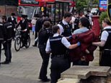 Jewish bus passengers are left terrified after being told to 'go to the gas chambers' as man 'threatened to kill children' during anti-Semitic attack