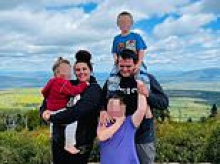 Hero dad ran into path of collapsing live POWER LINE to save son's life during ferocious storm