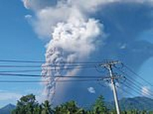 Three hikers are killed including two foreigners and ten more are missing as volcano erupts in Indonesia