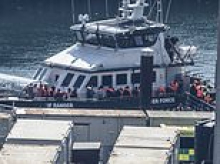 Small boat arrivals 'pass 200,000 mark' since start of Channel crisis, as 70 migrants are brought into Dover