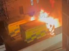 Police probing alleged arson attack on Jewish charity ambulances in Golders Green arrest ninth person