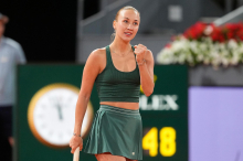 Italian Open: Anastasia Potapova besiegt Karolina Muchova in Rom
