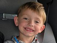 Horror after dad reversed over cardboard box on driveway - not realizing that son, 5, was playing inside it