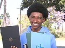 Hardworking teen who grew up homeless gets offers from 65 colleges after finishing top of his high school class