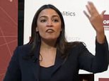 AOC stuns crowd as she reveals key issue she and Trump AGREE on