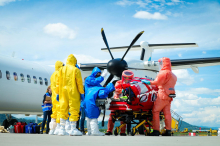 Ebola-Patient in Graz - Aufregung um spektakuläre Übung am Flughafen 