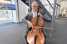 Musikschuldirektor Heinz Moser: Vorfreude auf ein Cello-Jubiläum mit besonderem Konzert