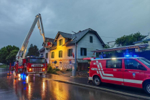 Weiz: Blitz schlug in Haus ein: „Zum Glück hat es nicht zu brennen begonnen“