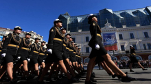 FOTO Opsadno stanje u Moskvi: Dan pobjede bez tenkova i Putinovog pokazivanja mišića