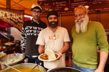 Viele Fotos: Die „Veganmania“ machte am Grazer Hauptplatz halt 