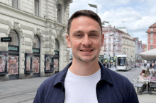 GAK-Geschäftsführer Lukas Kokail: „Ich versuche, mich vom Sport mit Sport abzulenken“