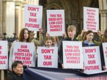 More than 65,000 children have been forced out of private schools by Labour's VAT raid on fees, think tank says