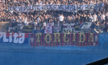 Pogledajte što je Torcida poručila nakon paljenja glavnog transparenta Bad Blue Boysa