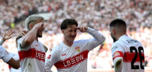 Fußball-Bundesliga: VfB Stuttgart siegt im Duell um die Champions League gegen Leverkusen