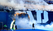 Procurila informacija: Evo kako je Torcida zapalila Boysima glavni transparent