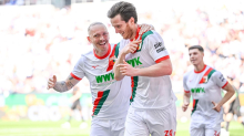 Fußball-Bundesliga: Europacup-Traum lebt: Augsburg schlägt schwache Gladbacher