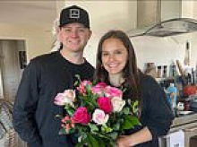 Young fiancé just weeks away from wedding date is killed and bride-to-be left with brain damage after COP blew red light and crashed into them