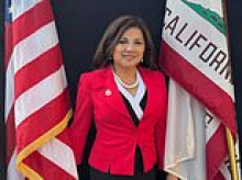 Democrat candidate vehemently denies sordid claims she made staff squeeze her fake boobs in all-hands meeting