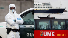 Medicinski timovi ušli na kruzer na kojem hara hantavirus, na palubi čekaju maskirani putnici