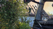 VIDEO Gorjele kuće u Požegi, obitelj probudili vatra i dim