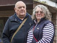 Couple forced to live in caravan for a year after building firm carrying out their £100,000 home renovation goes bust