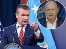 Pete Hegseth accuses 'babbling' Mark Kelly of discussing 'classified' briefing details during news segment