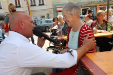 Hauptplatz-Feldkirchen: Udo Wenders sang am Muttertag