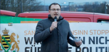 Aue-Bad Schlema: Kandidat der rechtsextremen Partei Freie Sachsen gewinnt erste Runde der OB-Wahl
