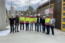 Bau von neuer Rotkreuz-Ortsstelle in Kapfenberg im vollen Gange